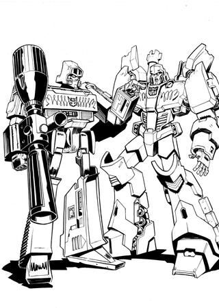 2 Megatron by Nick Roche